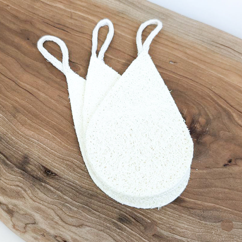 Loofah Exfoliation Sponge | Droplet