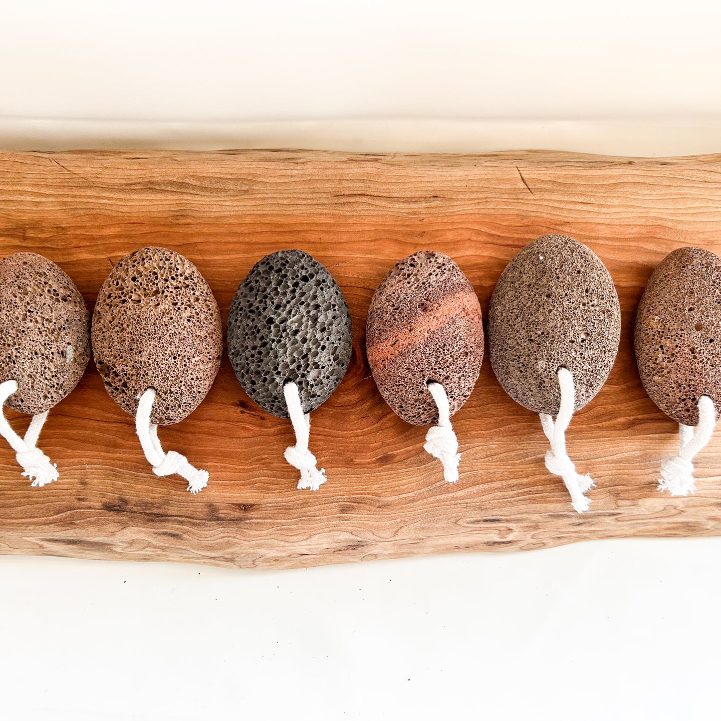 Lava Pumice Stone | With Rope | Exfoliation Stone