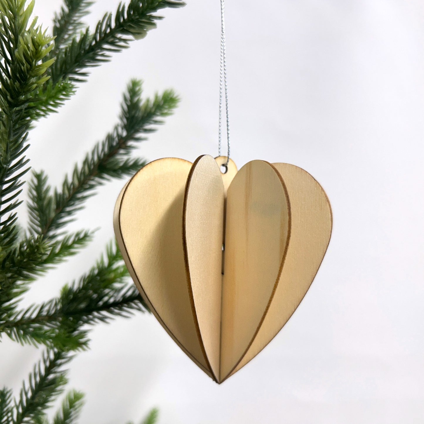 Wood Christmas Ornaments | Eco-Friendly Holiday Decor