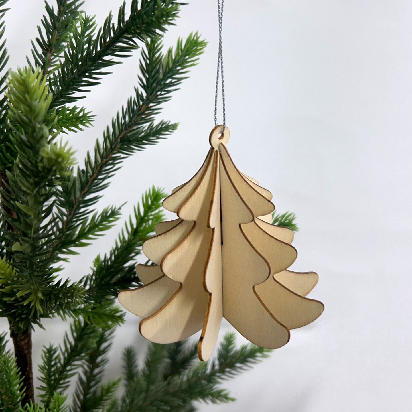 Wood Christmas Ornaments | Eco-Friendly Holiday Decor