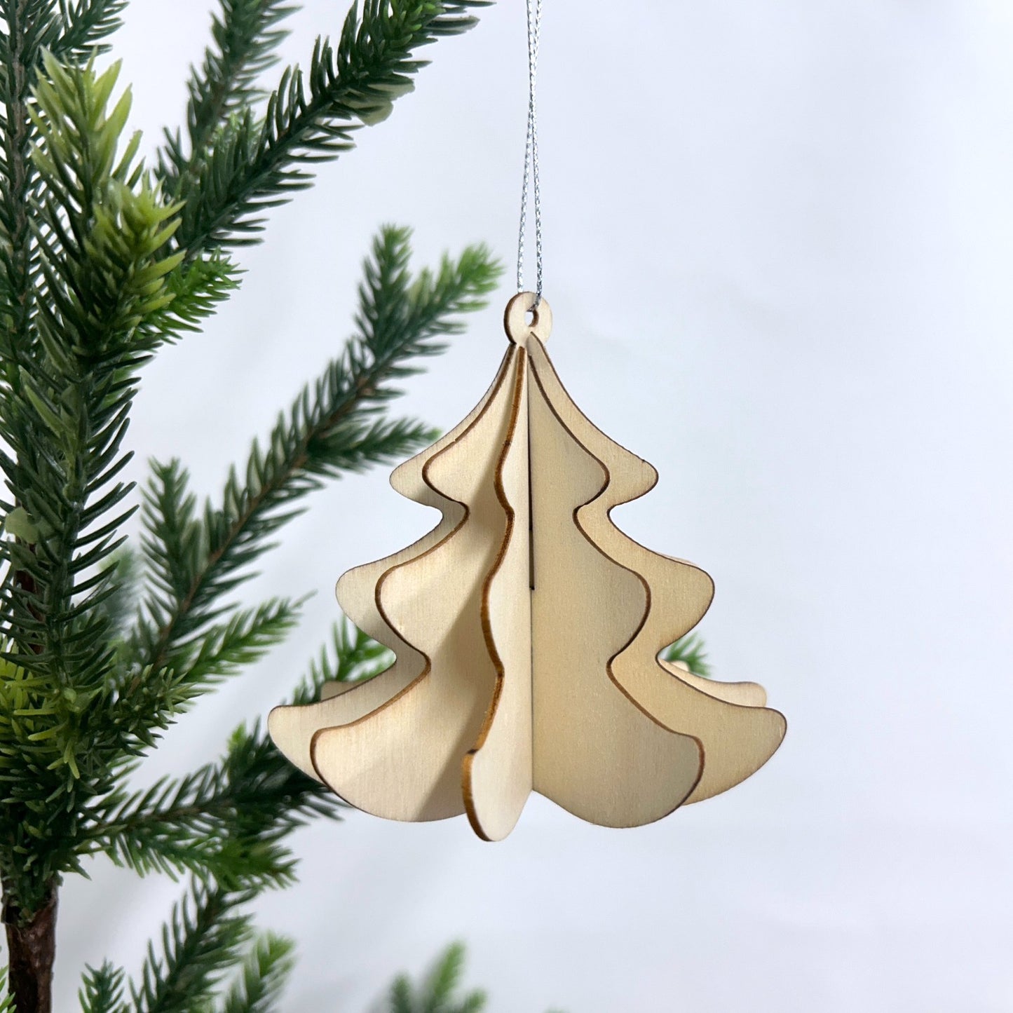 Wood Christmas Ornaments | Eco-Friendly Holiday Decor