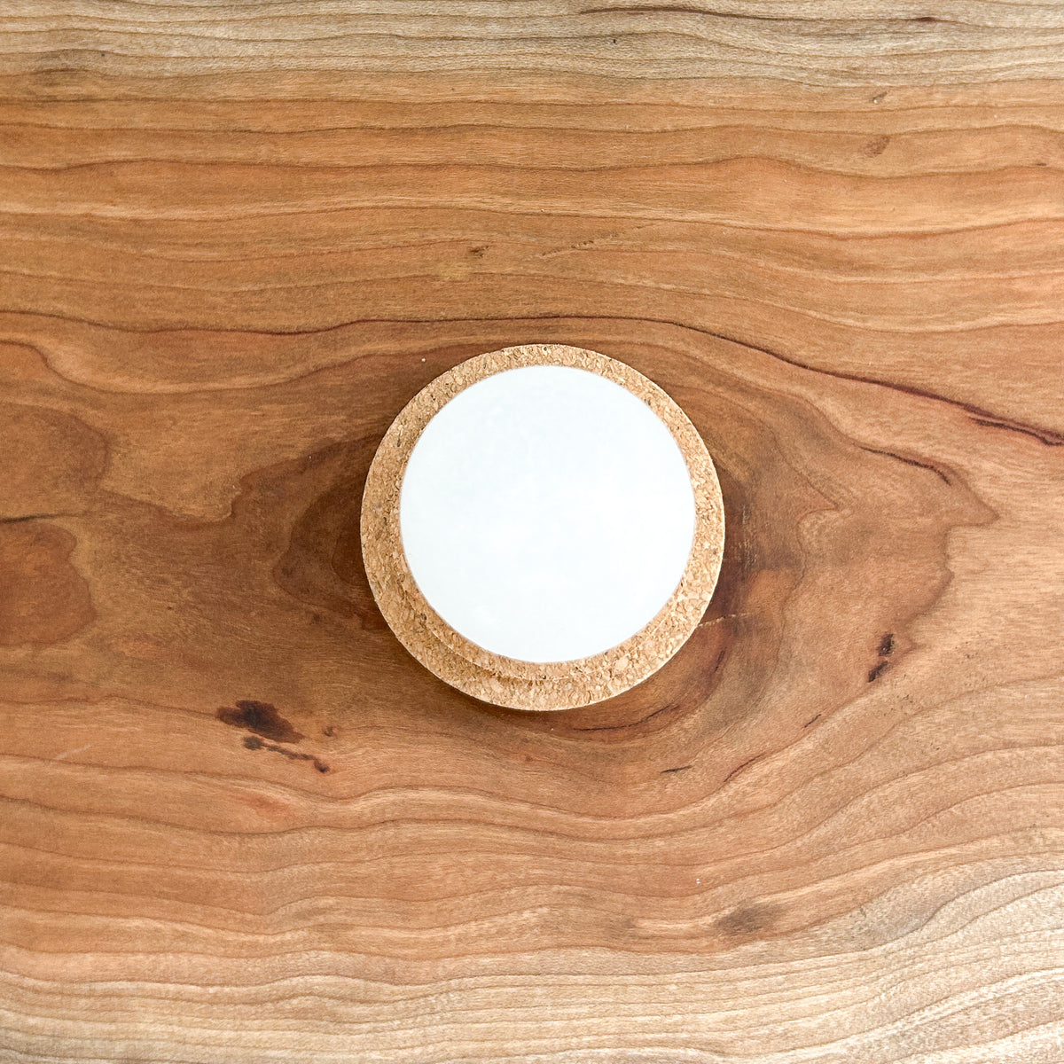 Crystal Mineral Deodorant with Cork Holder