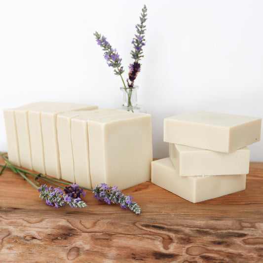 Handmade Soap Loaf (Cut) Lavender