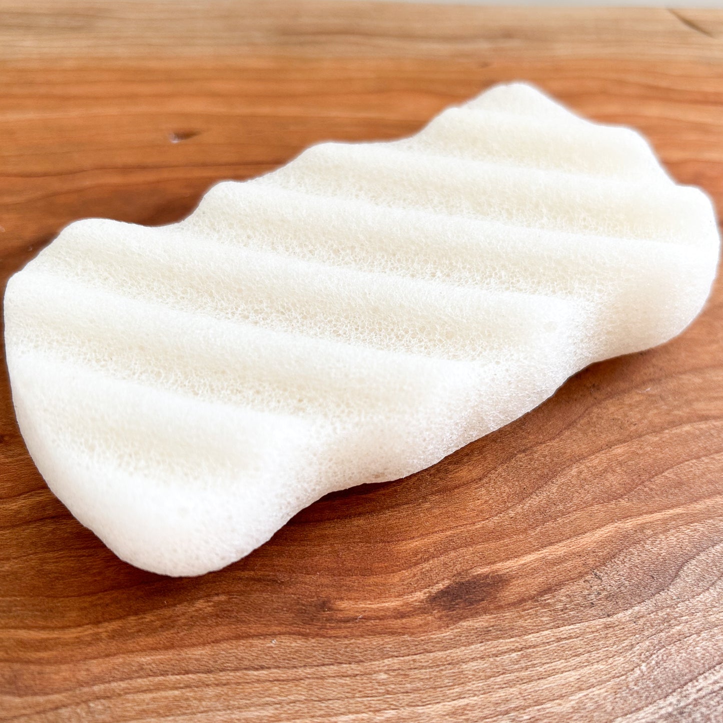 Konjac Wave Body Sponge | Rectangle