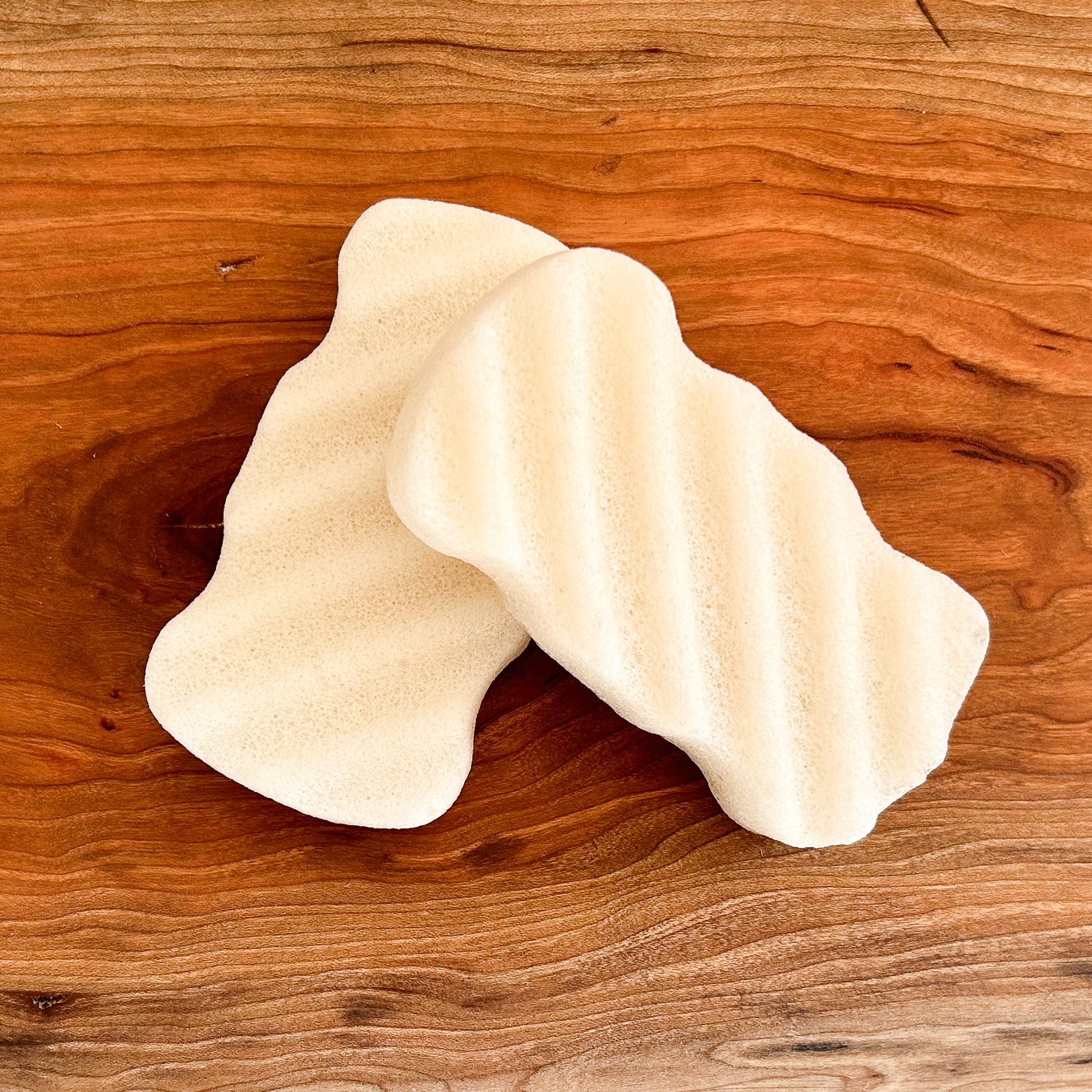 Konjac Wave Body Sponge | Rectangle