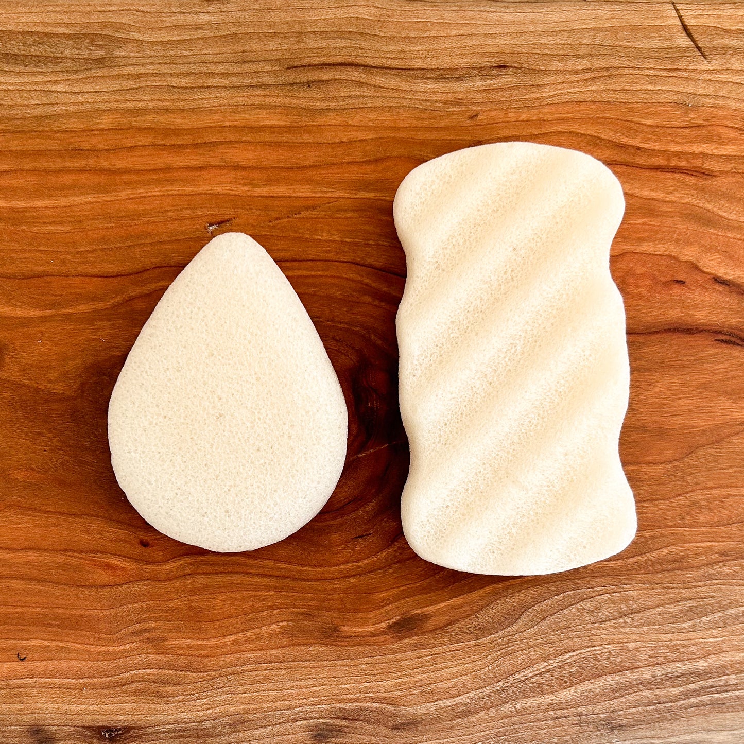 Konjac Wave Body Sponge | Rectangle