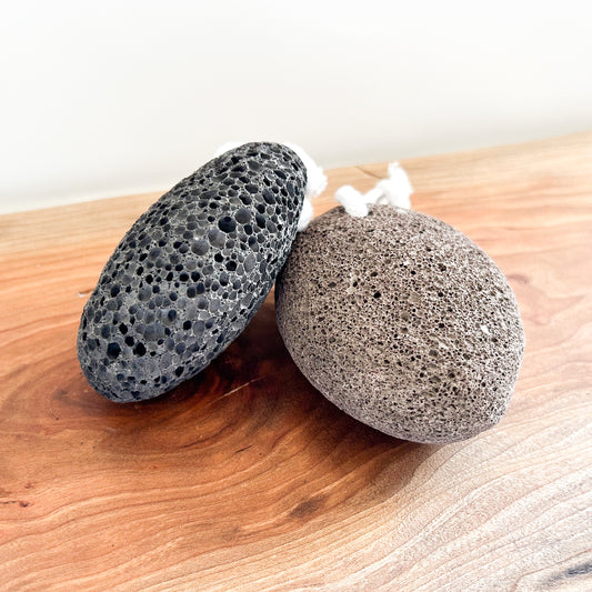 Lava Pumice Stone | With Rope | Exfoliation Stone