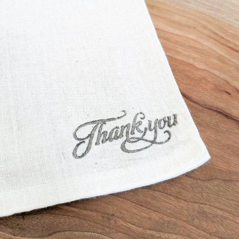 Muslin Bag | Thank You