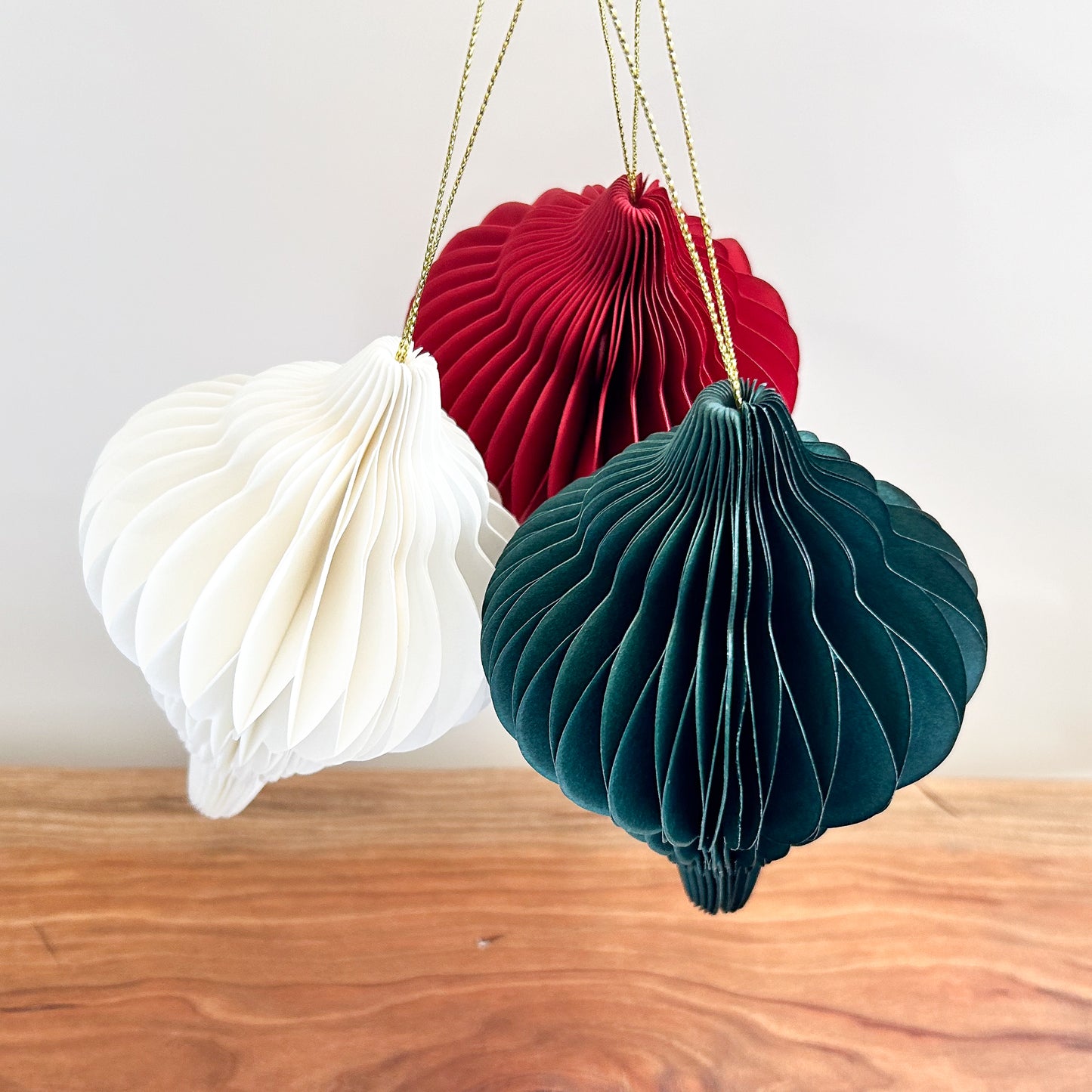 Paper Christmas Ornaments | Eco-Friendly Holiday Decor