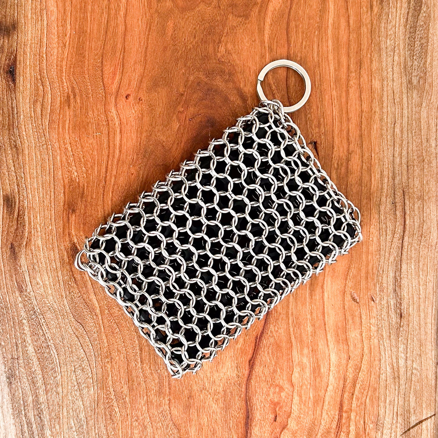 Rectangle Metal Scrubber | Cast Iron & Grill Cleaner