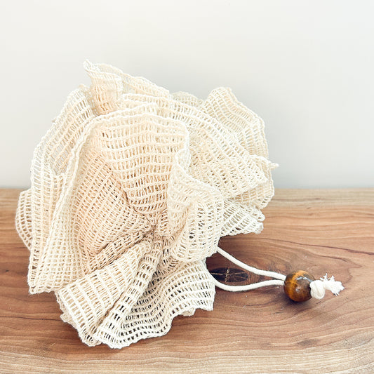 Ramie Mesh Pouf