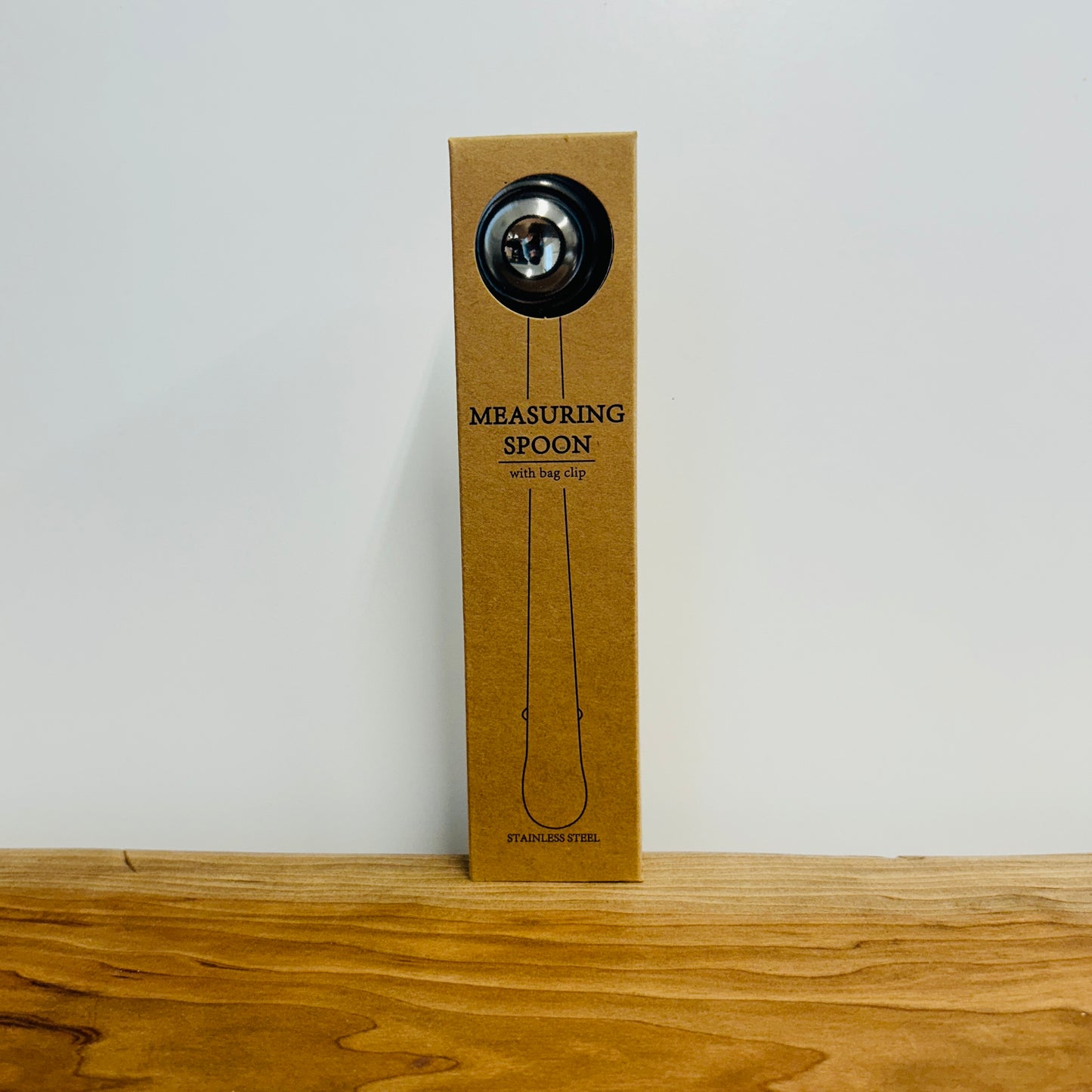 Coffee Spoon with Bag Clip | Stainless Steel Measuring Scoop