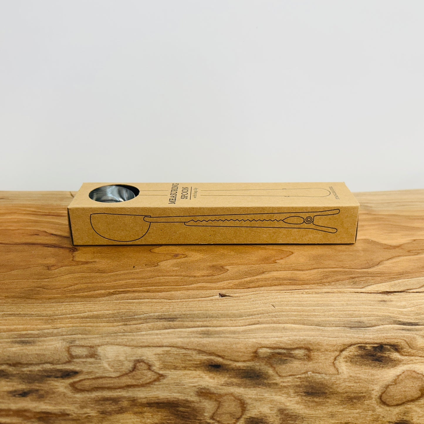 Coffee Spoon with Bag Clip | Stainless Steel Measuring Scoop