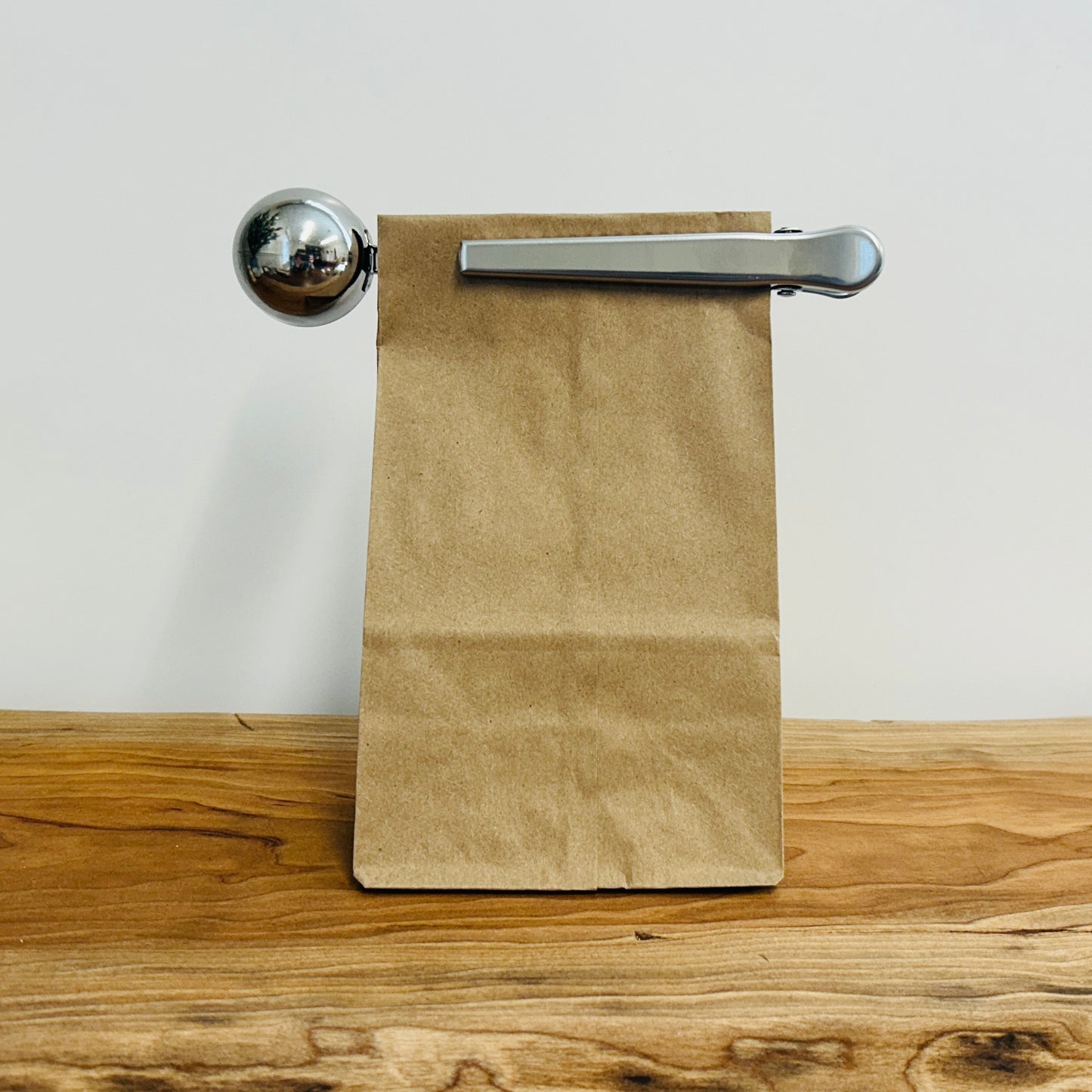 Coffee Spoon with Bag Clip | Stainless Steel Measuring Scoop